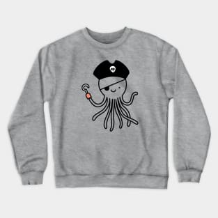 Pirate Octopus Crewneck Sweatshirt